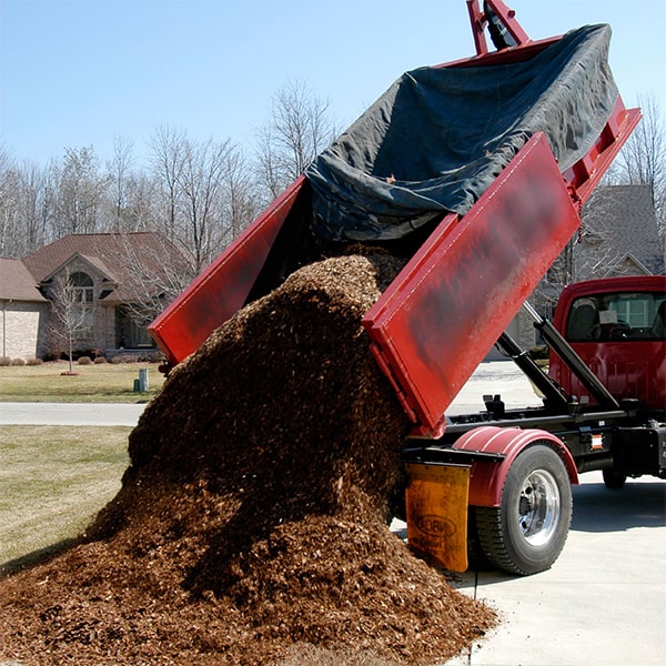 we offer a variety of mulch options for mulch delivery, including hardwood, cedar, and pine